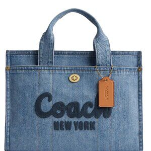 Coach Cargo Tote Denim (medium) and Coach small zip around card case